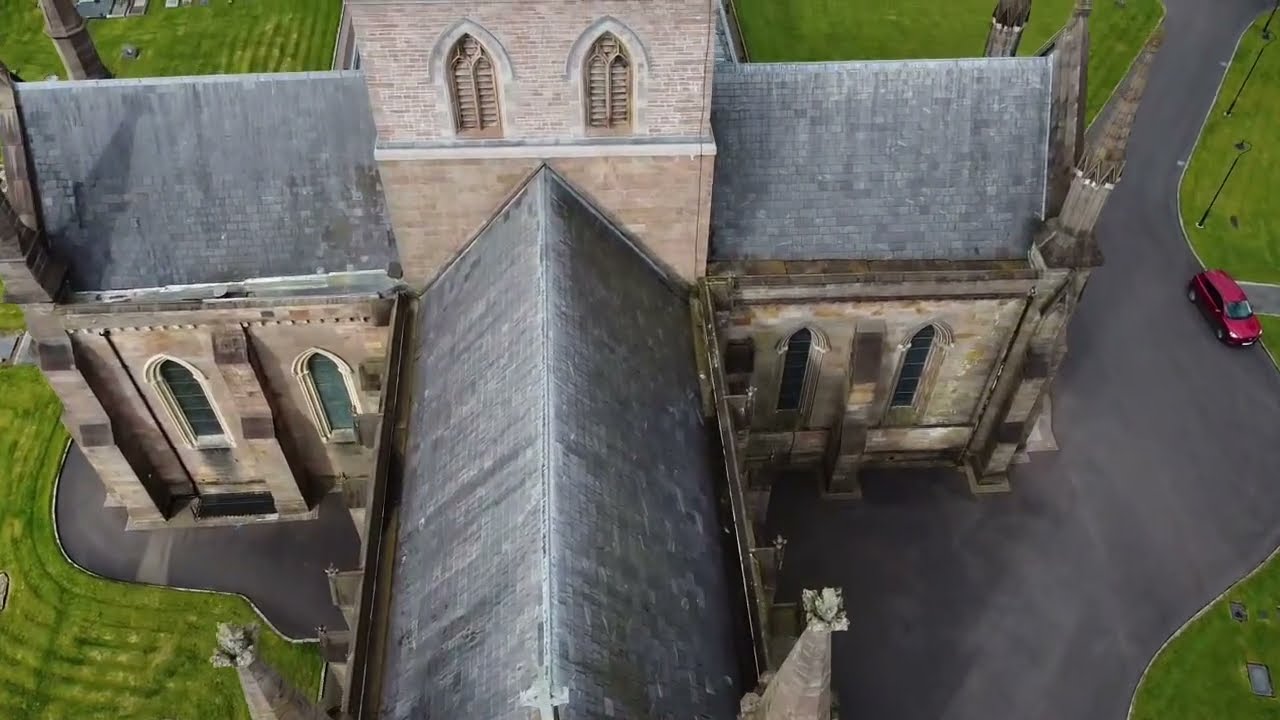 Armagh Cathedral City...DJI mini 2