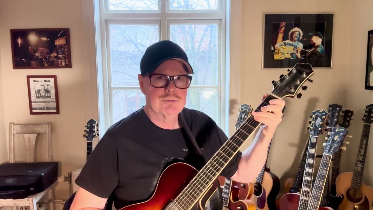 Jazz Guitar! Ulf Wakenius  “Cantaloupe Island”( Herbie Hancock)  Funk Groove Jazz for Pat Metheny!