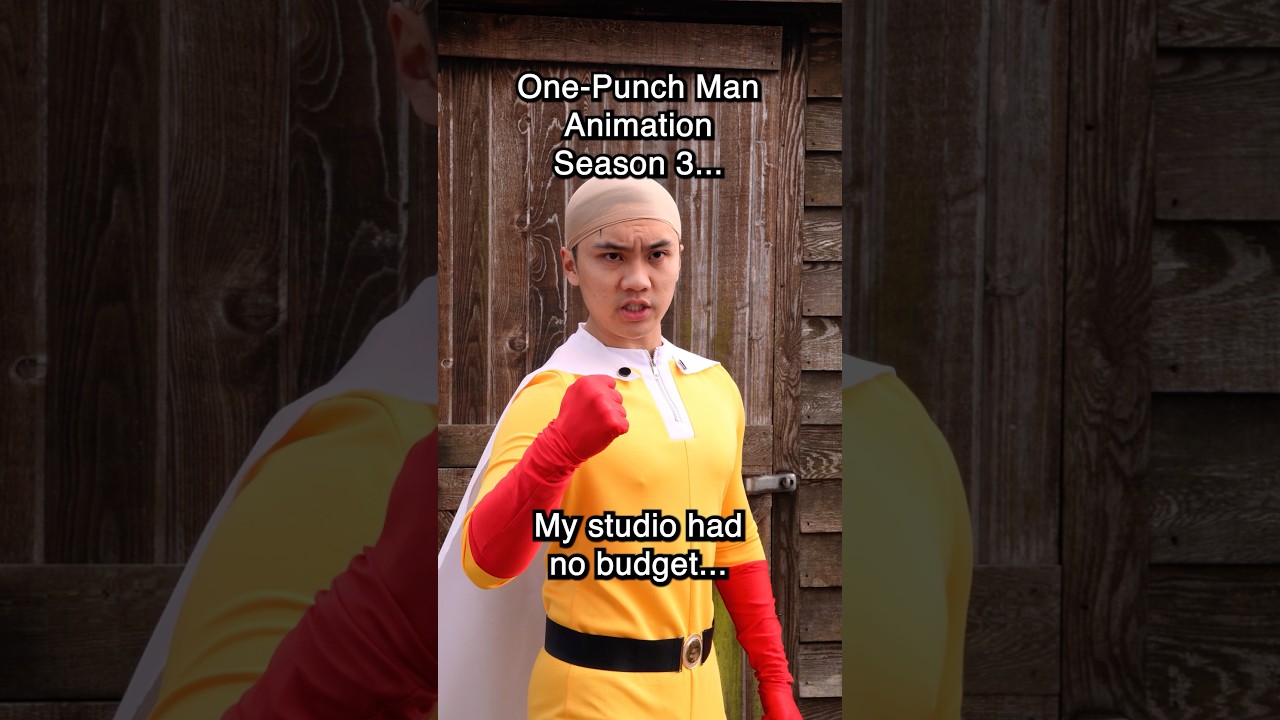 One Punch Man Season 3 Animation&hellip; 🥀 #onepunchman #onepunchmanseason3 #saitama