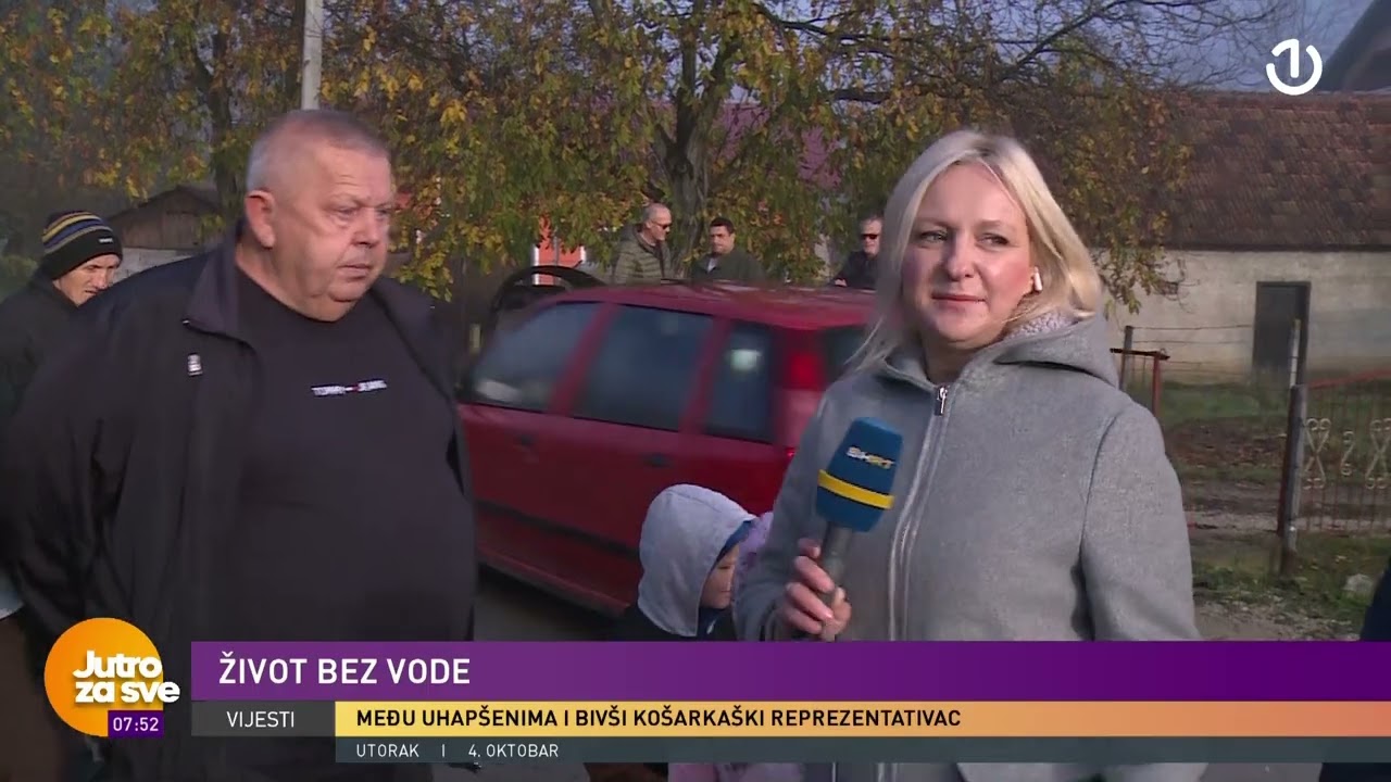 Jutro za sve: Neredovna opskrba vodom u Opštini Srebrenik