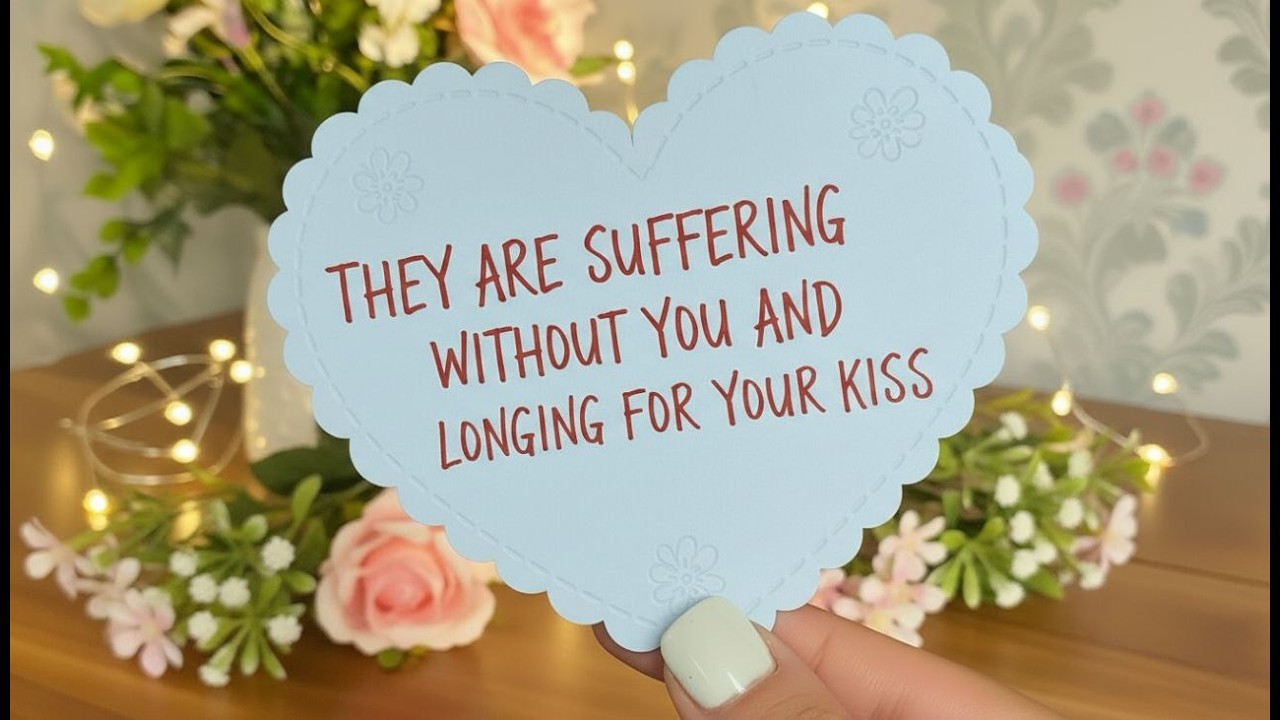 URGENT LOVE MESSAGE‼️THEY ARE SUFFERING WITHOUT YOU AND LONGING FOR YOUR KISS💋👀(LOVE TAROT READING)