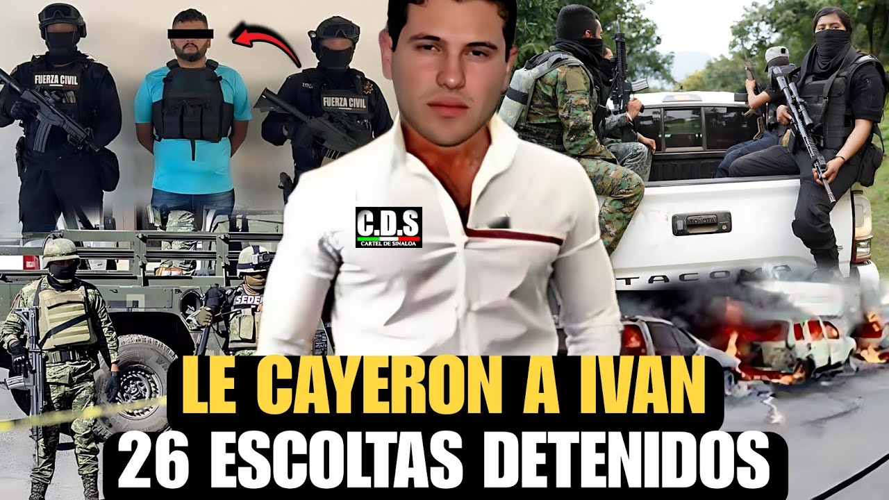 🚨 &iexcl;ALERTA ROJA! Fuerzas Especiales DETIENEN A 26 Escoltas PRIVADOS De IV&Aacute;N ARCHIVALDO En Sonora