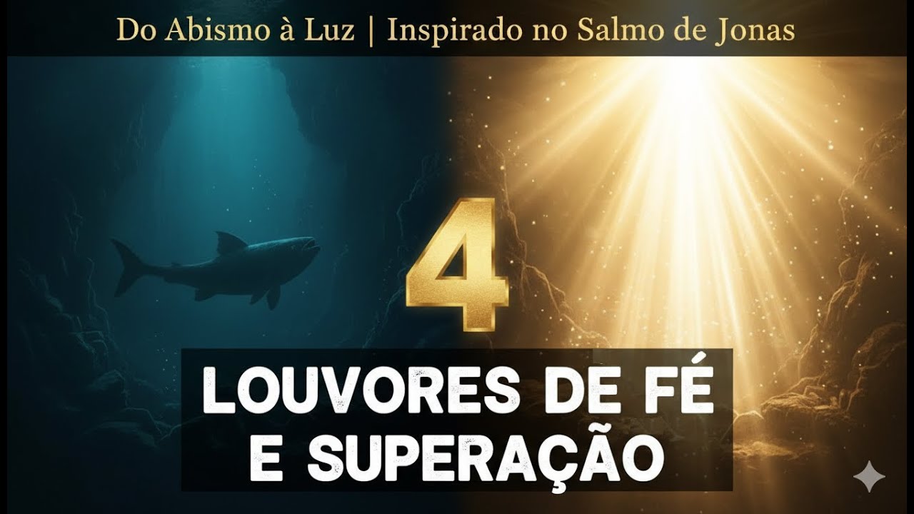 Do Abismo à Luz | 4 Louvores de Fé e Superação (Inspirado no Salmo de Jonas)