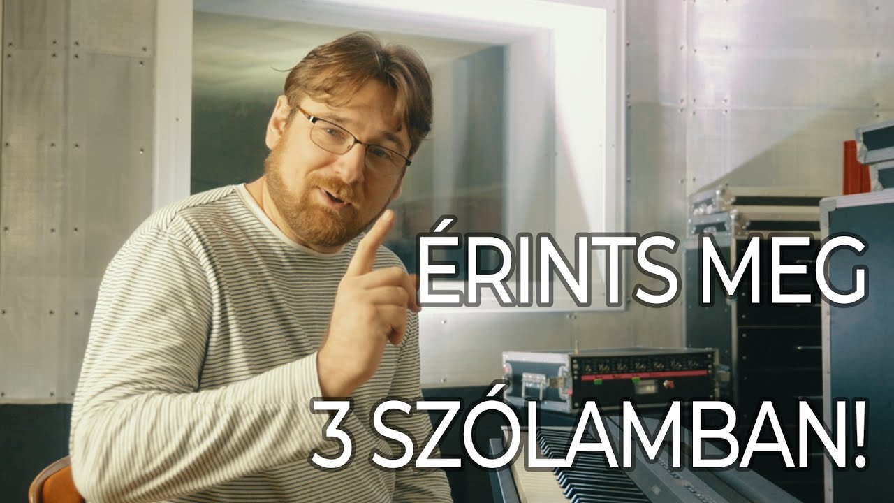 Érints meg - 3 hang a zongorán - Kreatív zongoralecke