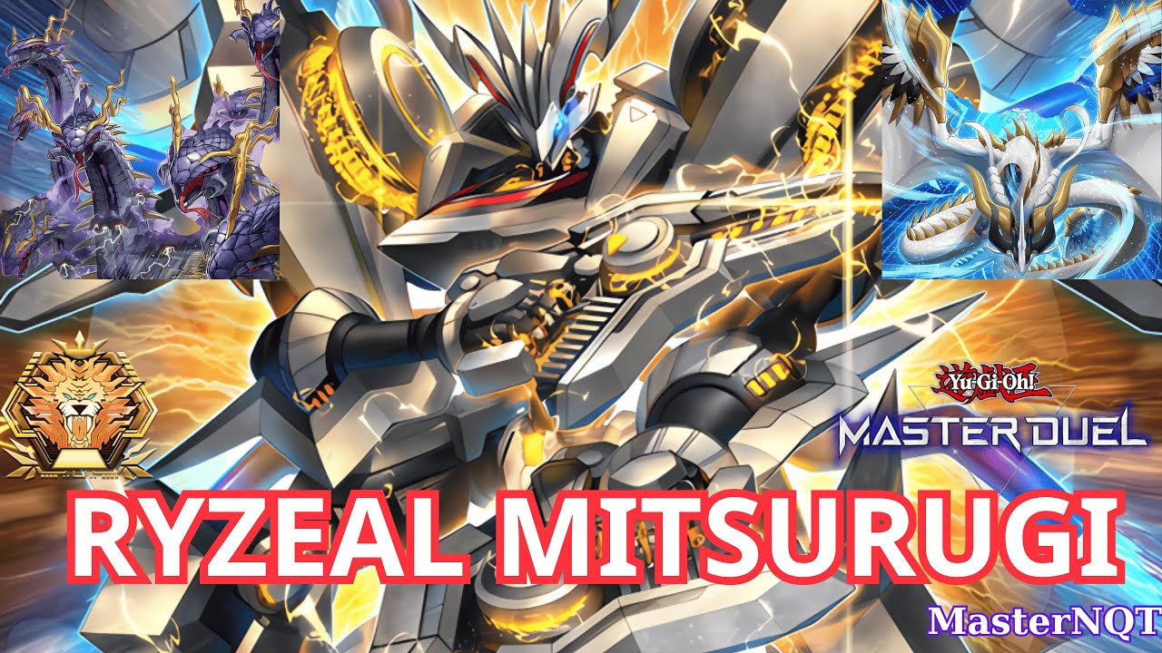 RYZEAL MITSURUGI FULL COMBO - Nhập môn Master Duel part 141 - Hướng dẫn chơi RYZEAL MITSURUGI