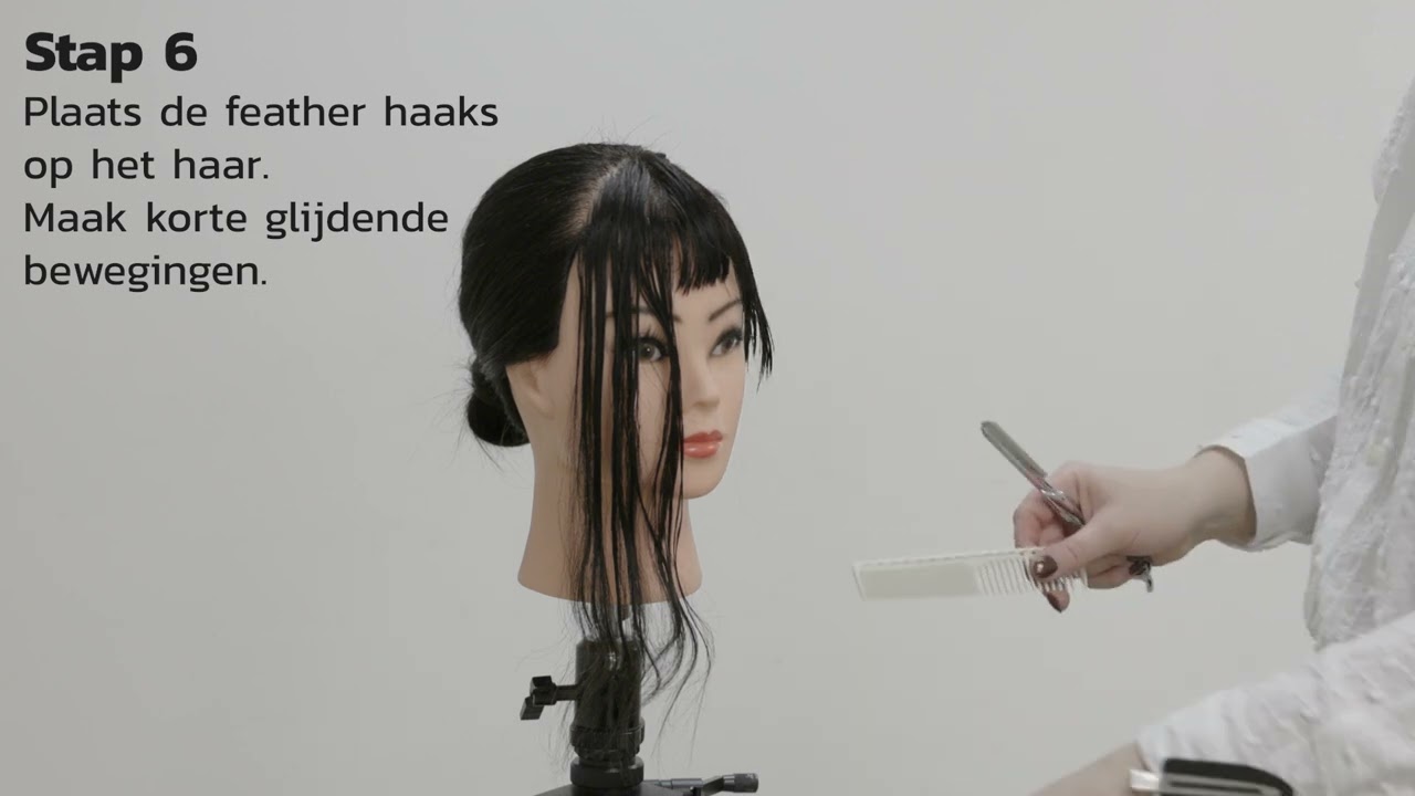 Step-by-step Baby Bangs