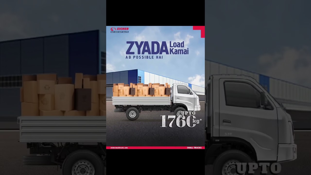 Eicher Pro X offers the segment&rsquo;s highest payload &ndash; up to 1760 kg! 💪 | Eicher Small Trucks