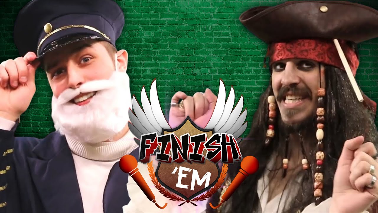 Kapitein Iglo vs Jack Sparrow // FINISH 'EM! (ft. TheDutchTerms & beat produced by Tantu)