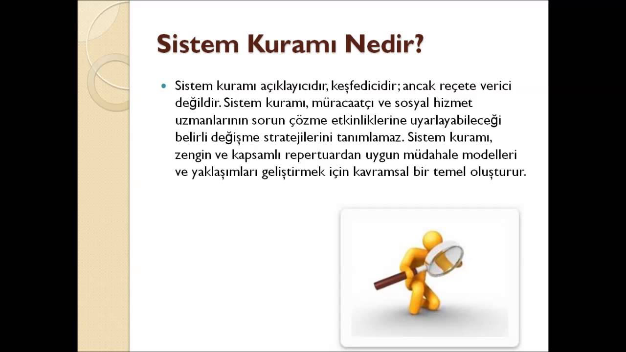 SİSTEM KURAMI
