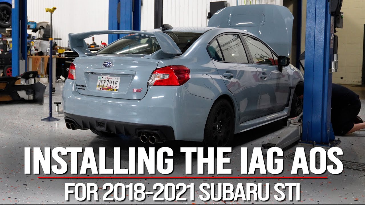 IAG AOS Install 2018-21 Subaru STI
