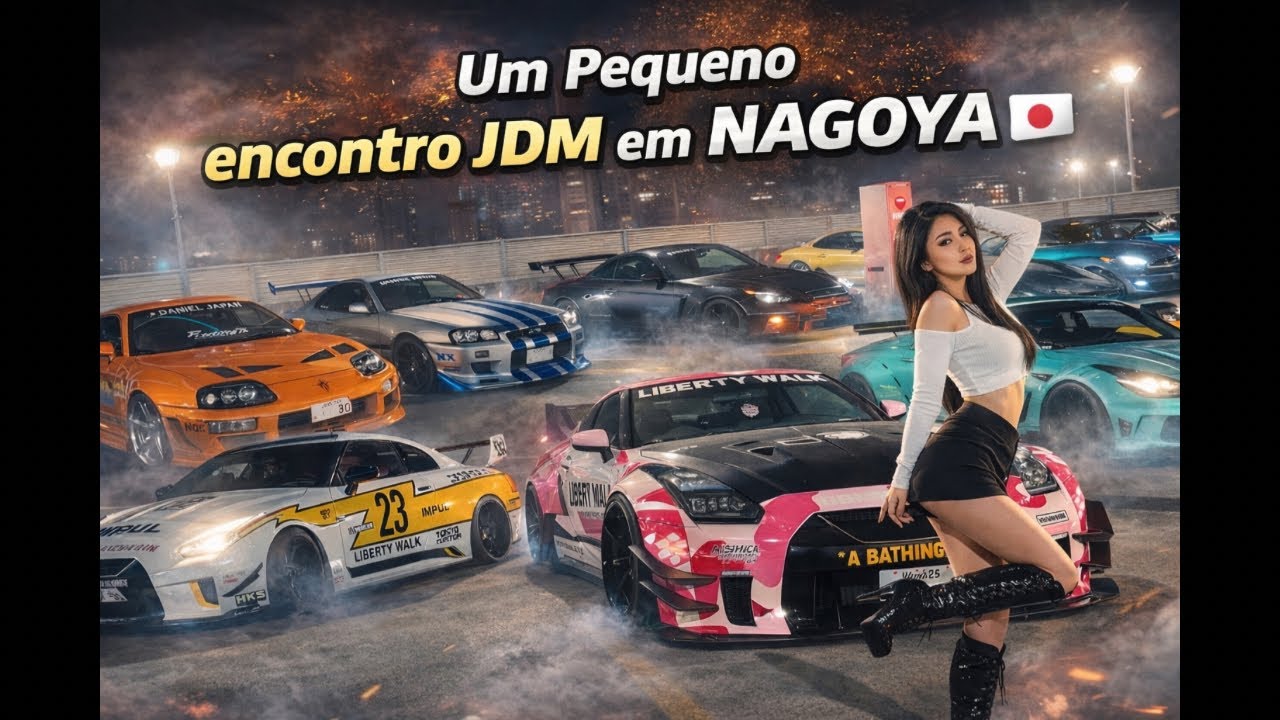 Encontro JDM em NAGOYA Japão
