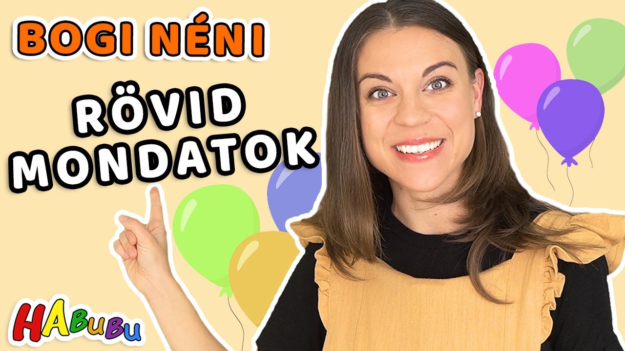 Szókincs Fejlesztő Játékok I Rövid Mondatok Gyakorlása I Mi Van a Képen? I Bogi Néni