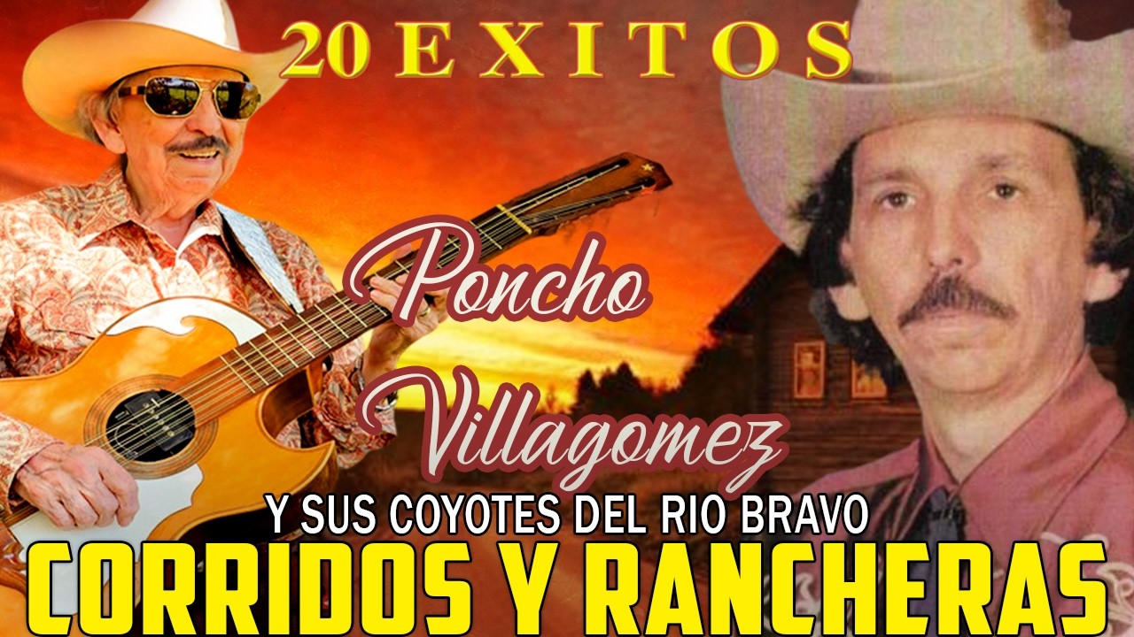 Poncho Villagómez Mix 🔥 | Corridos y Rancheras Para Pistear Toda la Noche 🍺