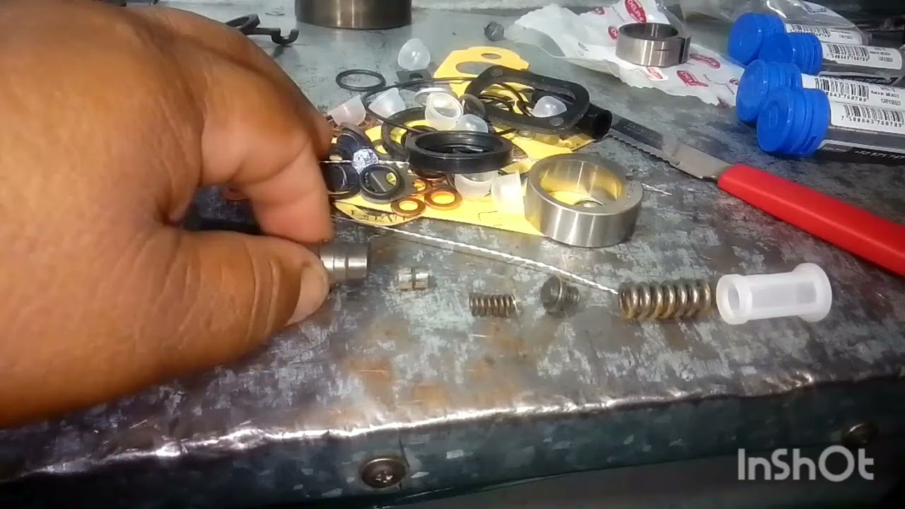 Como Limpar o Filtro de entrada da Bomba Injetora diesel Delph....CAV... LUCAS.