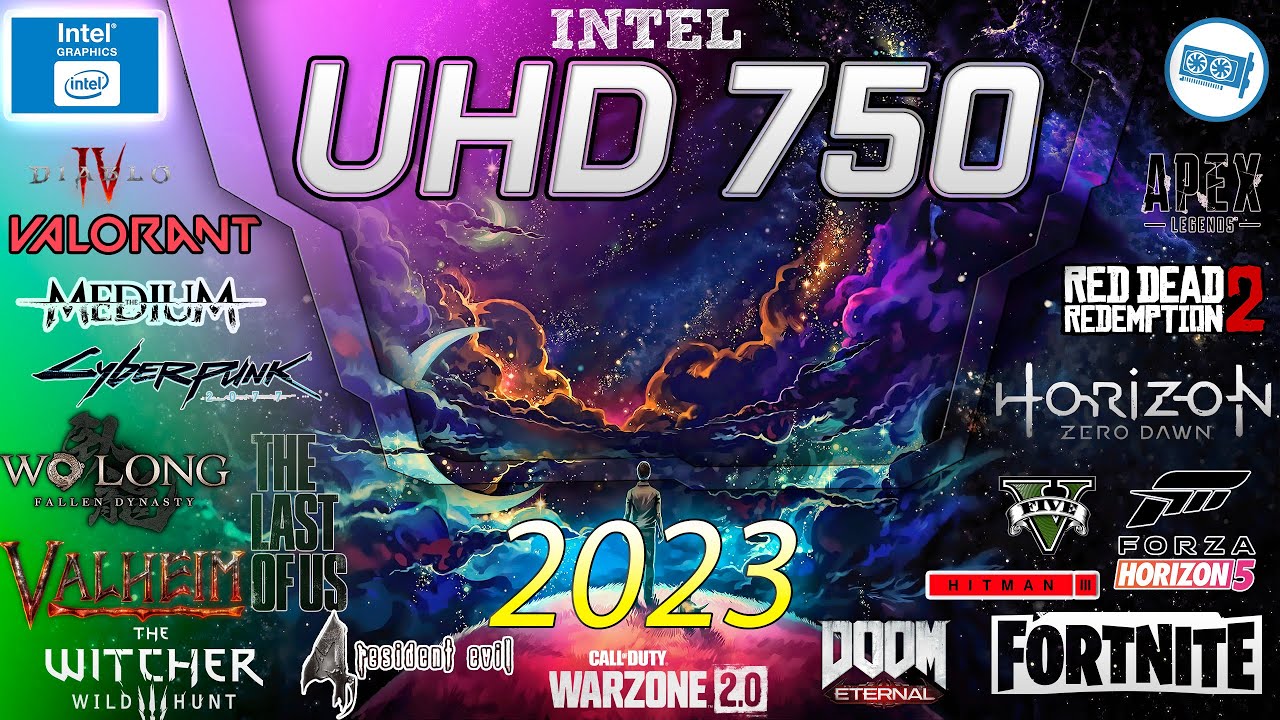 Intel UHD 750 in 15 GAMES |   i7 10700  IGPU  |  2023-2024