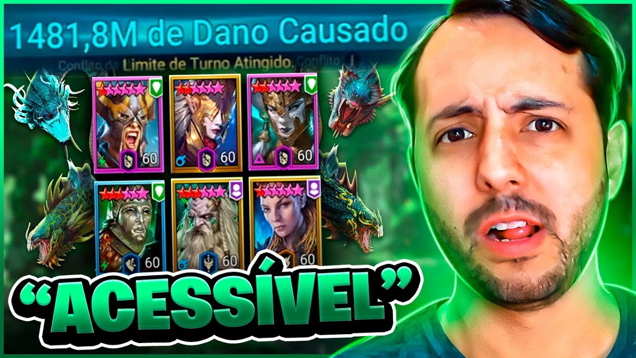COMO MONTAR TIME INFINITY PARA HIDRA E GANHAR O HIDRA CLASH | Raid Shadow Legends