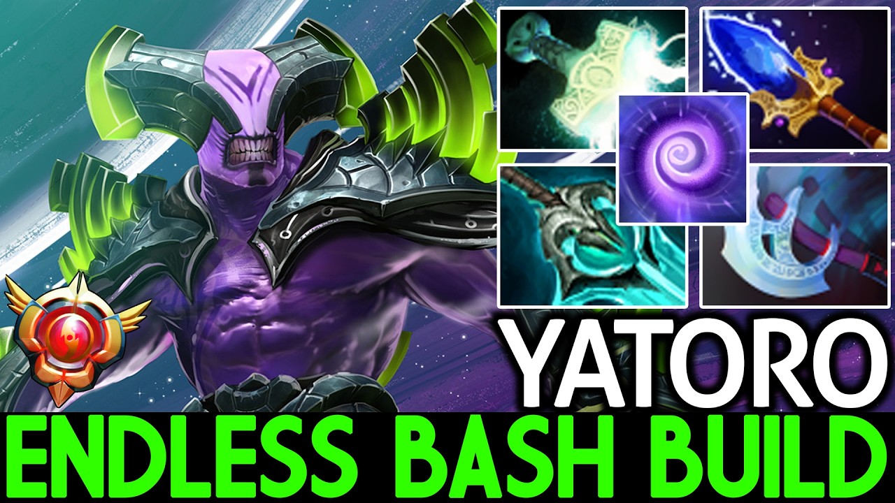 YATORO [Faceless Void] Scepter + Mjollnir Endless Bash Dota 2