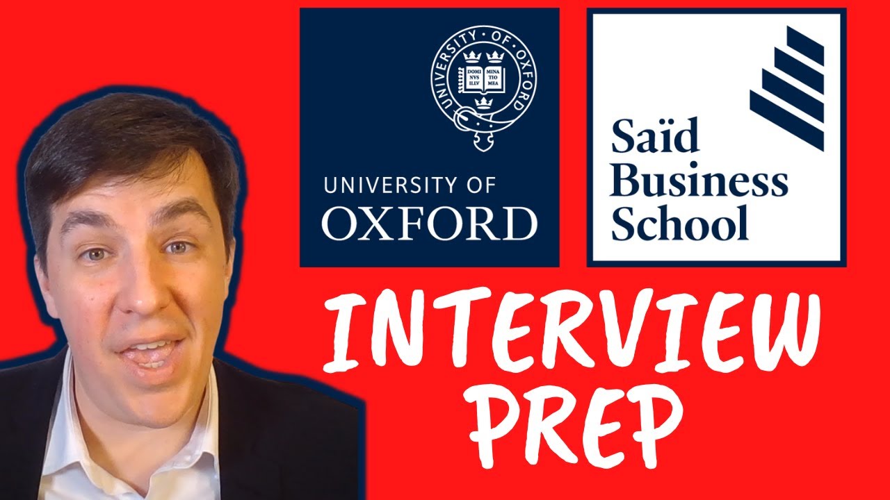 How to prepare for the Oxford Said MBA interviews