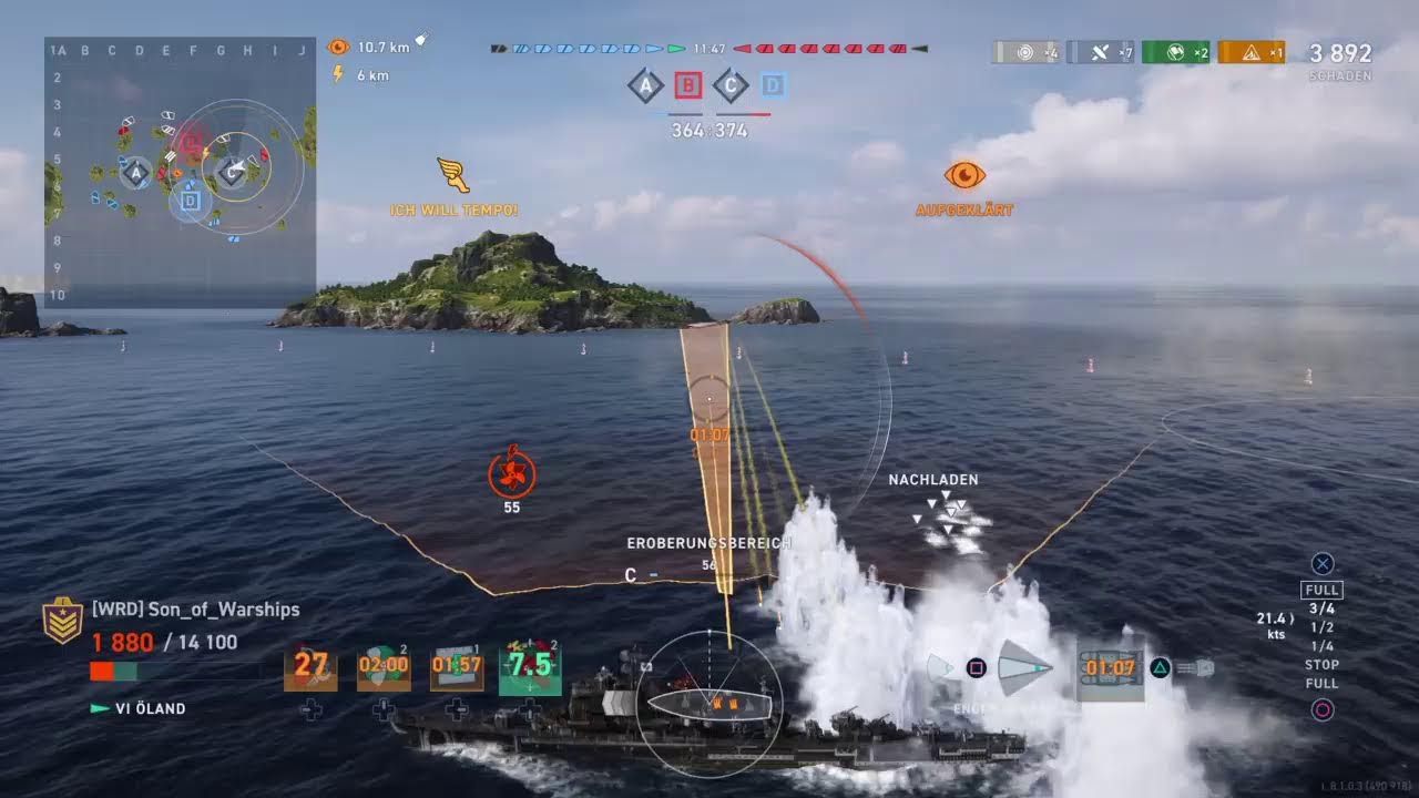World of Warships Legends, Replay, Schiffe, Selten Son_of_Warships_Legends/Weekly_Quest's