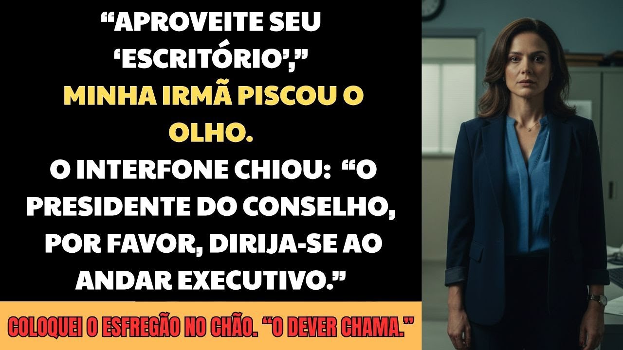 Na aposentadoria do meu pai, me esconderam no depósito — então o escritório do CEO ligou