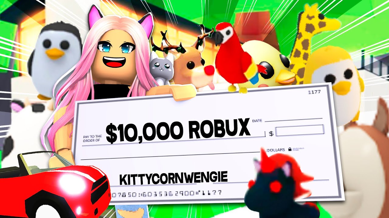 I Spent 10K ROBUX In Adopt Me, You Won't BELIEVE What I Got!