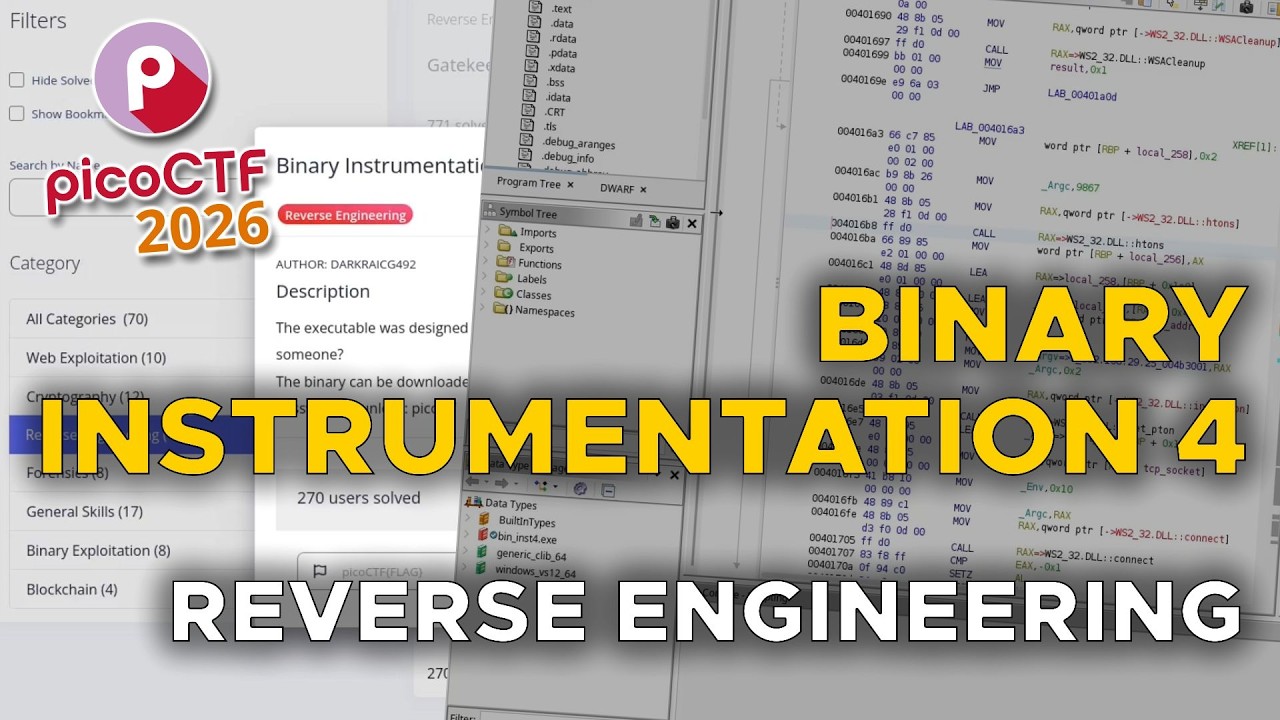 Binary Instrumentation 4 Solve - picoCTF 2026 - Reverse Engineering