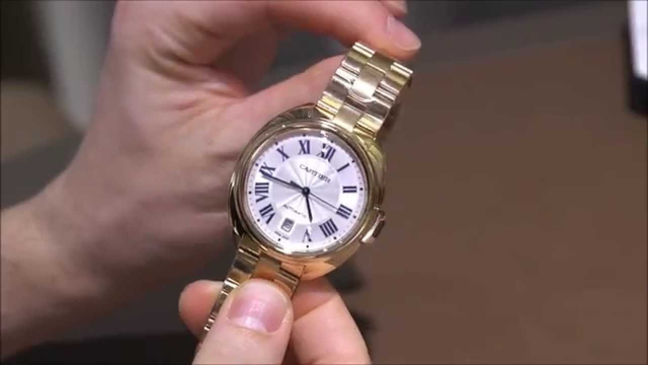 Cl&eacute; de Cartier Watch Hands-On | aBlogtoWatch