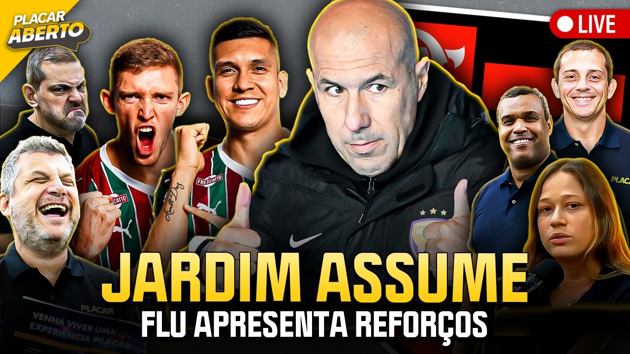 LEONARDO JARDIM NO FLAMENGO? QUEM VEM PARA O FLUMINENSE? E MAIS | Placar Aberto | 04/03