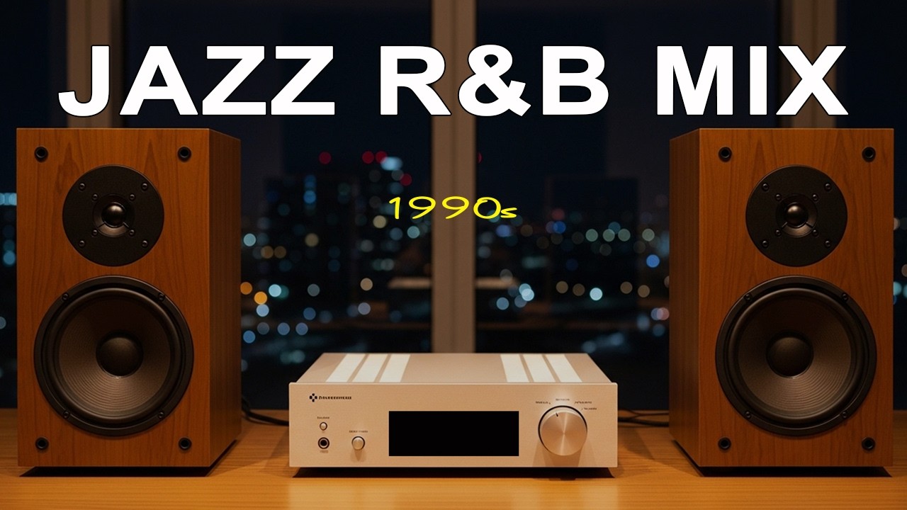 Jazz R&B Mix x 1990s – Chill Mix for Work, Study & Relaxation.