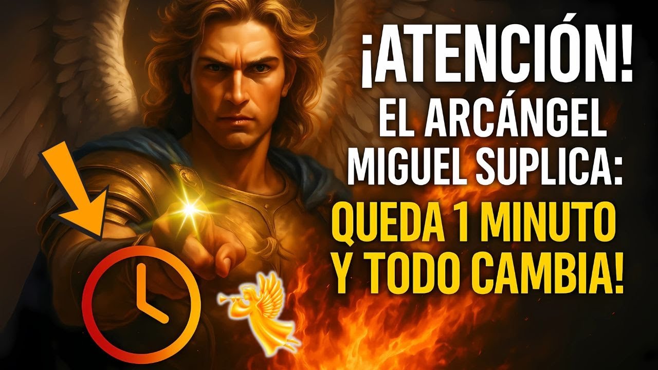 🧎‍♂️ ¡MIGUEL SUPLICA! DIOS ORDENÓ ACTUAR, PERO TIENES SOLO UN MINUTO