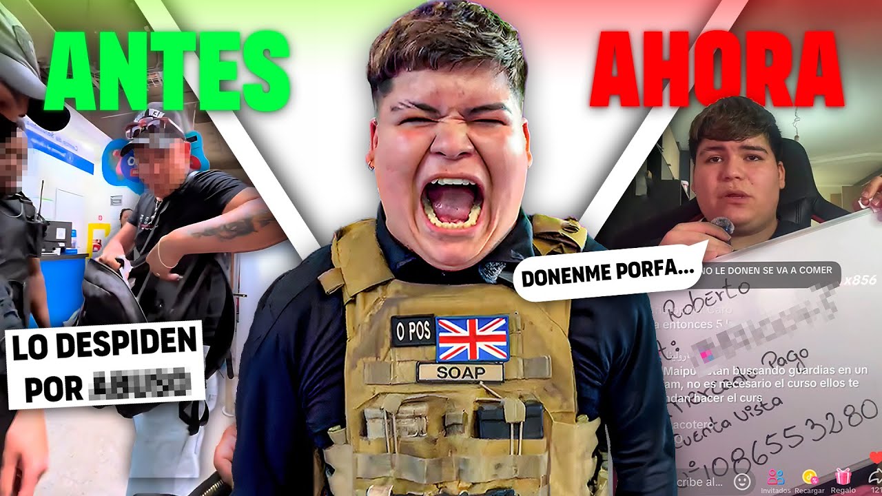 EL Guardia de Tiktok mas ODIADO de internet | roberto el dios