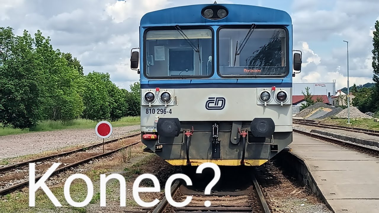 Konec motorových vozů 810 v Pardubickém kraji? Vzpomínka na Motorové vozy 810.