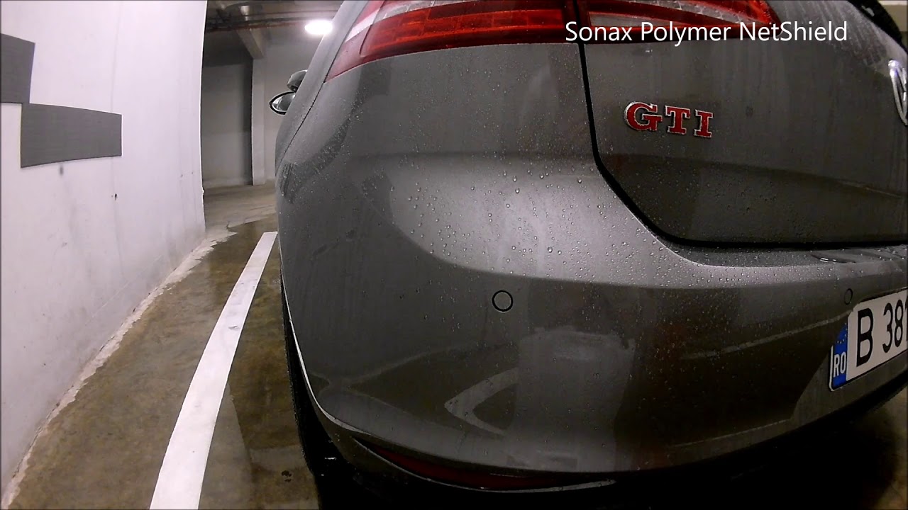 Sonax Polymer NetShield vs. Gyeon CanCoat beading