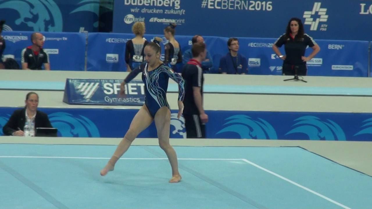 EC 2016 Bern Juniors Qualifications ITA Martina Maggio Fx
