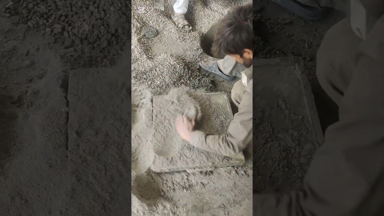 making Useful Cement Products #shorts #diy #cementprojects#youtubeshorts #satisfying