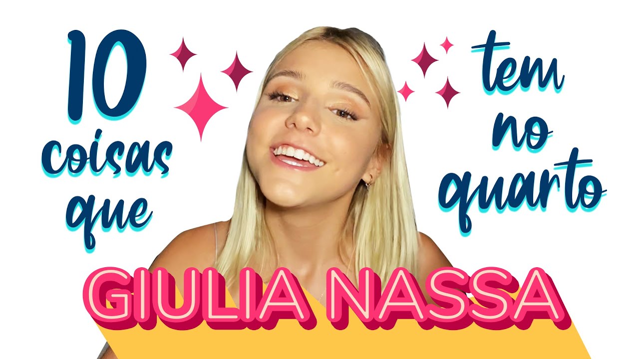 10 COISAS que GIULIA NASSA tem no quarto | FESTIVAL TEEN