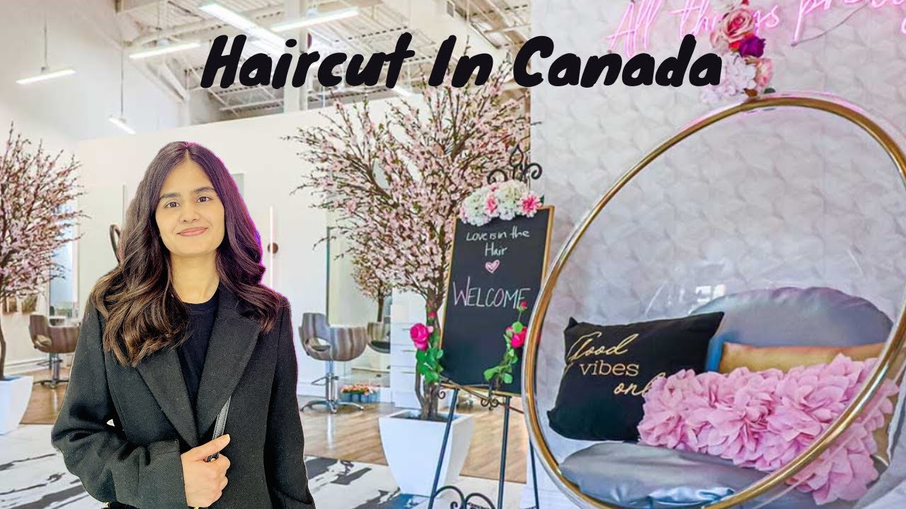 Sonam's First  Haircut In Canada | Vlog 34 | Desai's In Canada