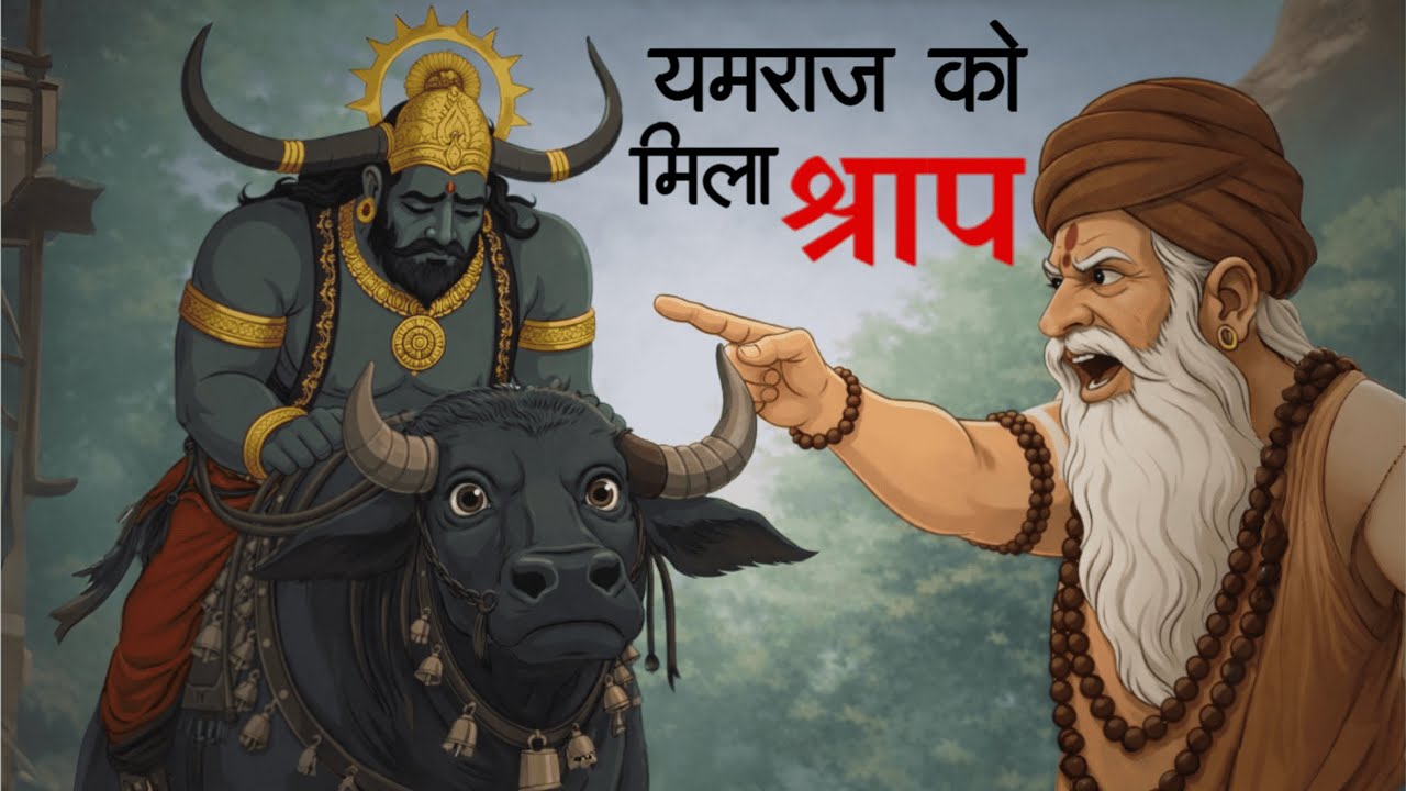 यमराज को क्यों मिला श्राप? | Moral Story | ऋषि मांडव्य की सच्ची कथा