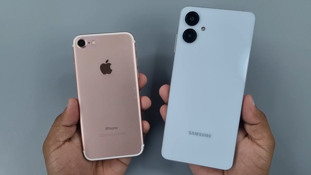 iPhone 7 vs Samsung A06