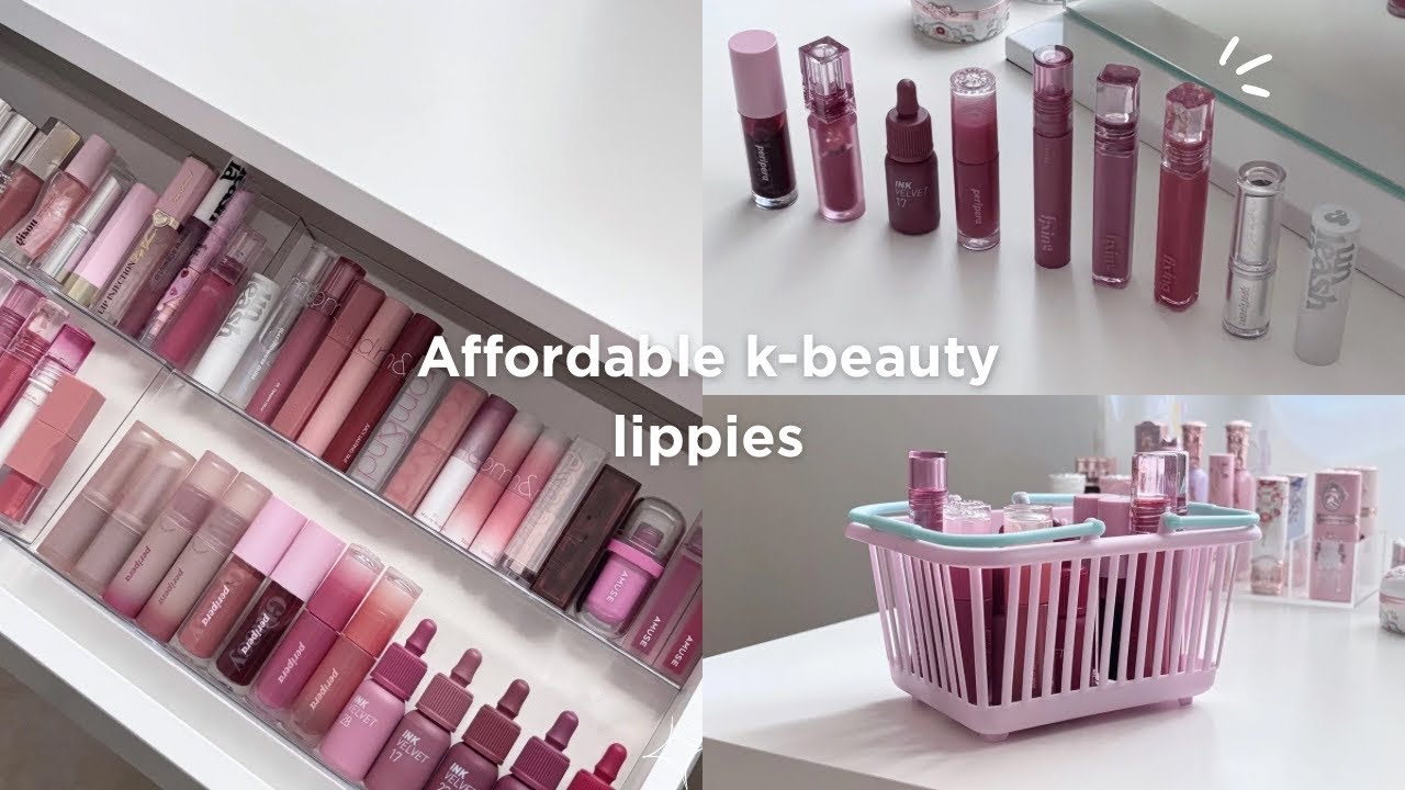 Affordable k-beauty lippies must-haves | under 10$ 🛒