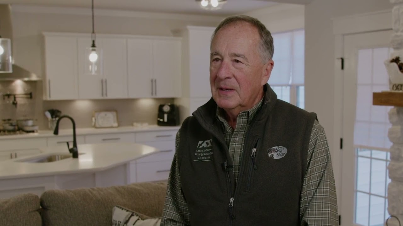 Bass Pro Shops Johnny Morris explains The 100 Homes Challenge benefitting severely wounded veterans.