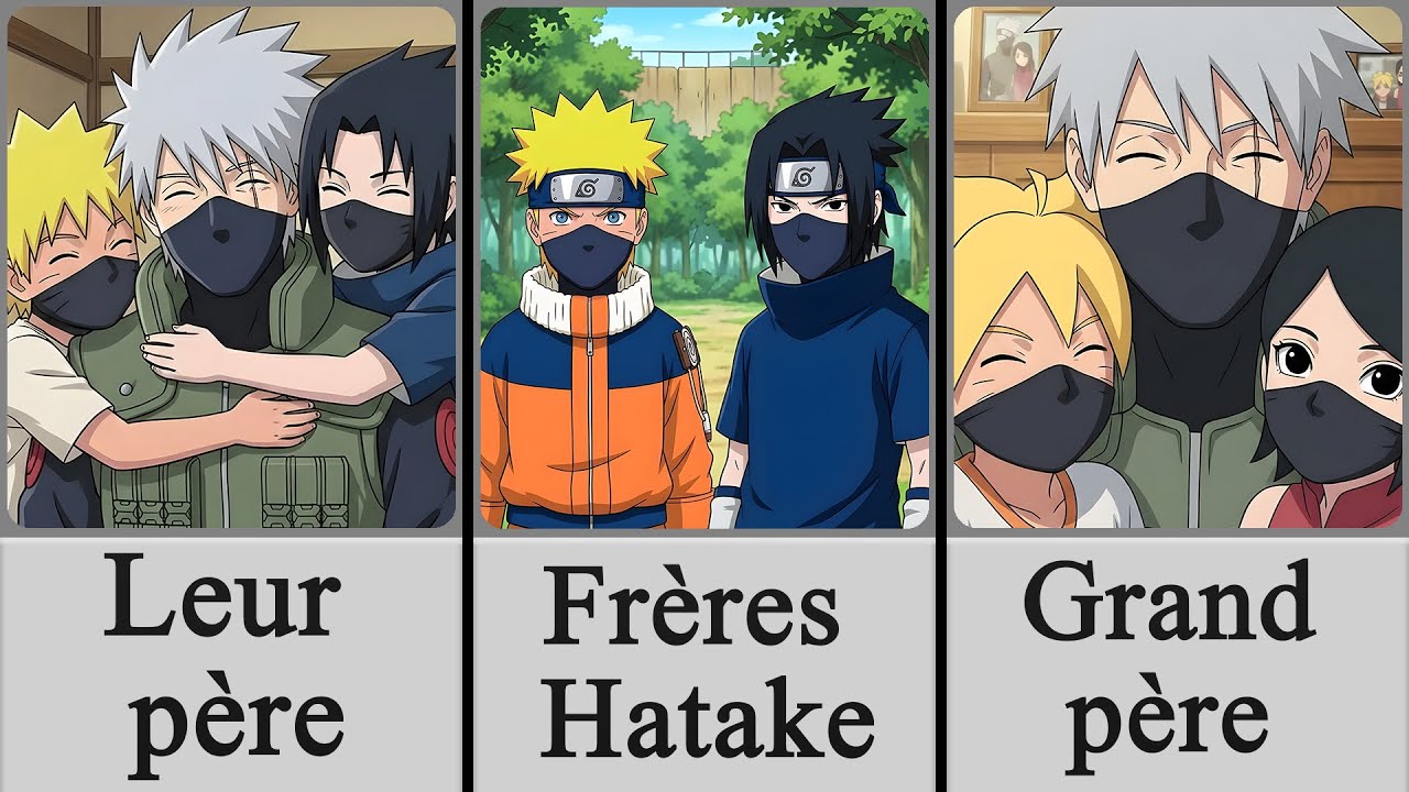 Et si Kakashi avait élevé Naruto et Sasuke tous les deux ?