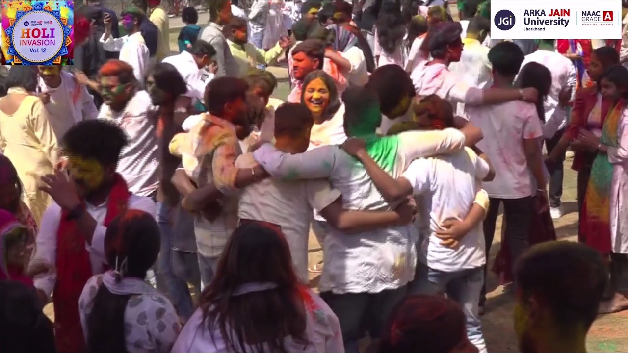 HOLI 2026-NEWS COVERAGE-HOLI INVASION VOL-12 / News Reporter-Eeshan Mazumder, Student, JMC, AJU