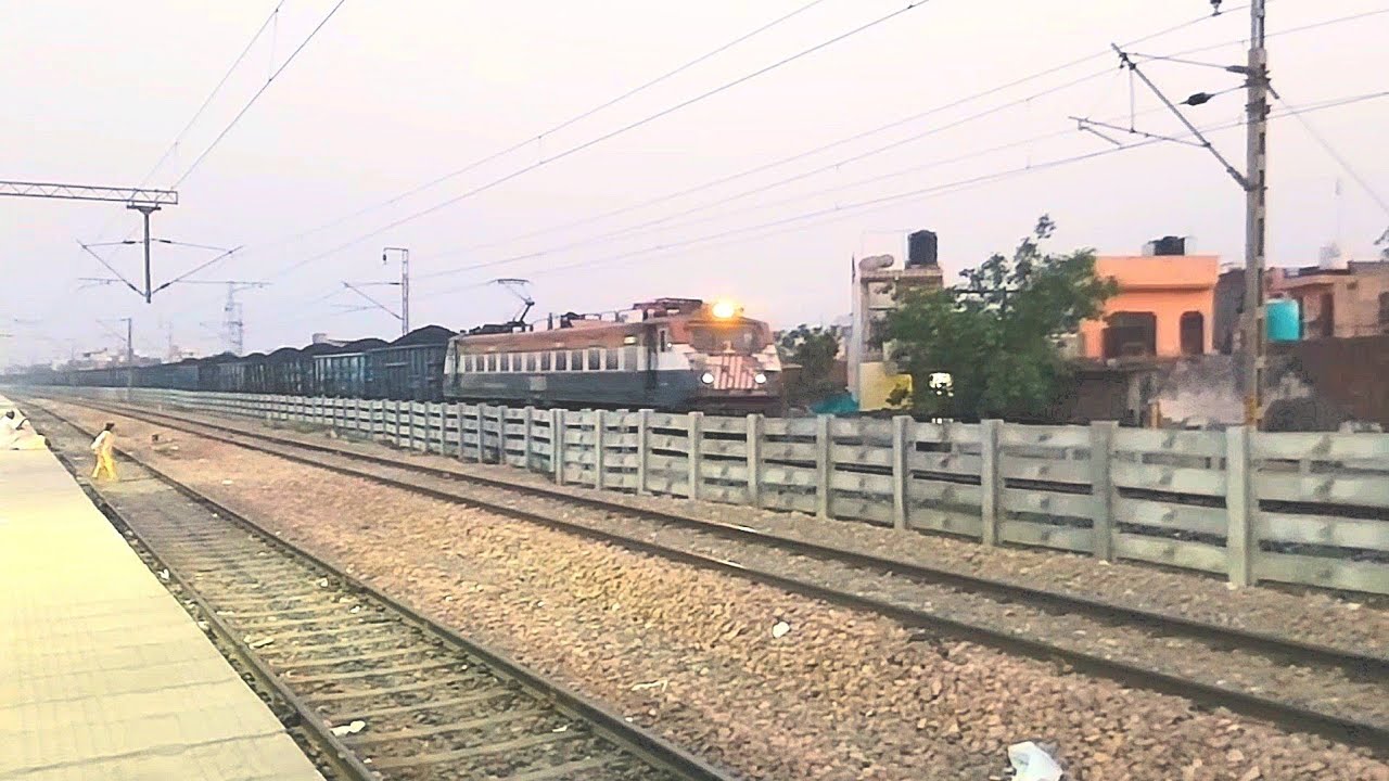 Tiger face wag7 lead Fully & Empty Coal boxen At Dfc Corridor & Meetup 04566 Beas saharanpur special