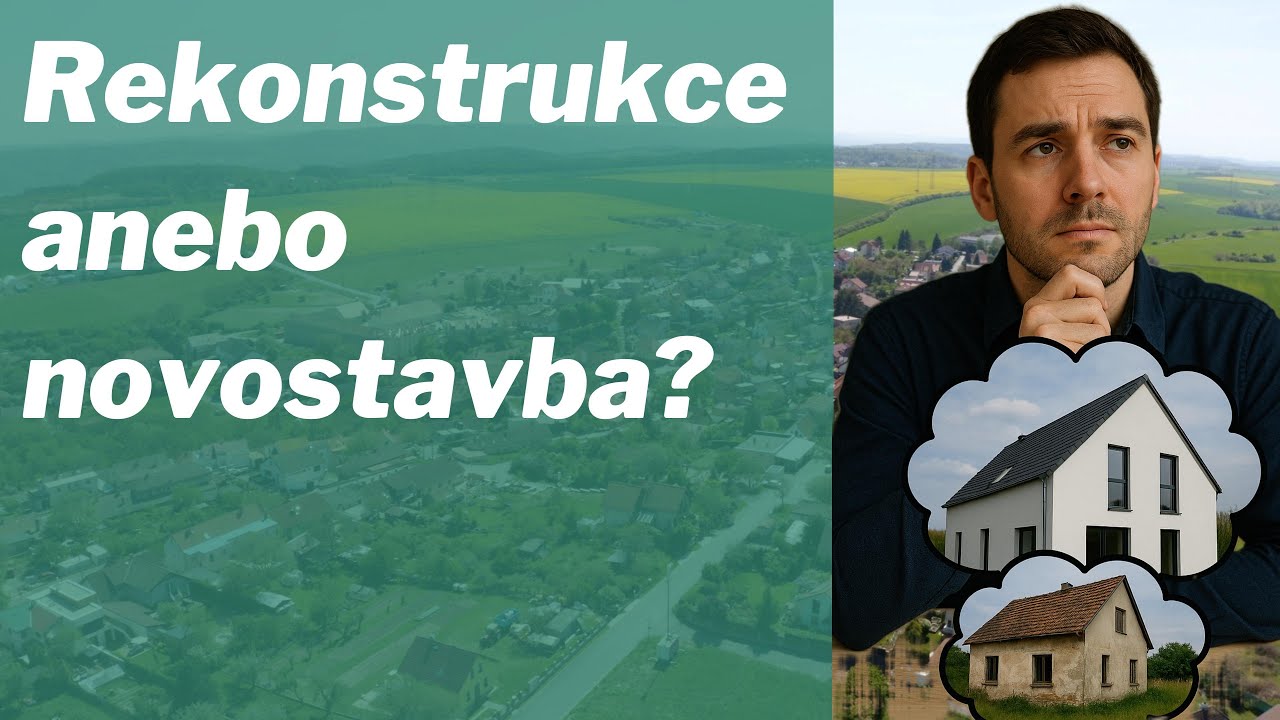 Rekonstrukce domu, nebo novostavba? Co se opravdu vyplat&iacute; (a co v&aacute;s může zaskočit)