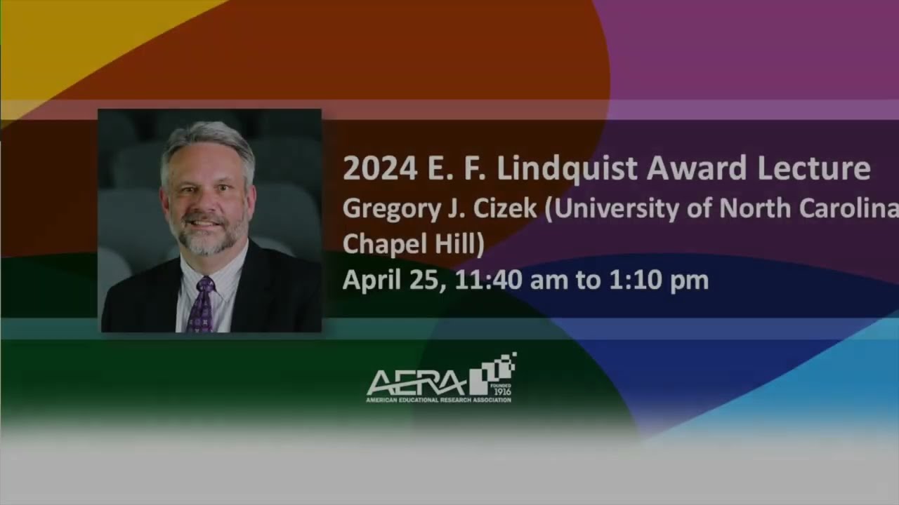 2024 E. F. Lindquist Award Lecture