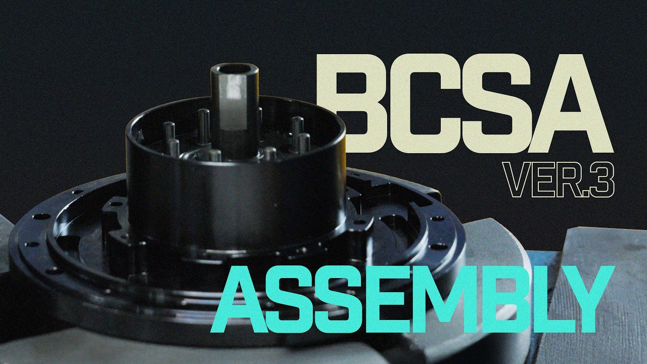[ASMR] Assembly of Upgraded Robot Joint Parts