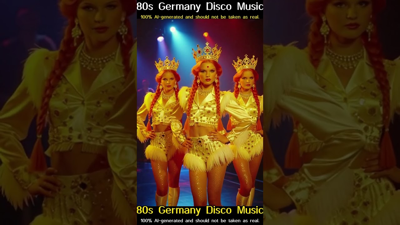 S5.V5 | 80s Germany Disco Music | Neon Pulse of Berlin Nights | Rhythm of the neon age