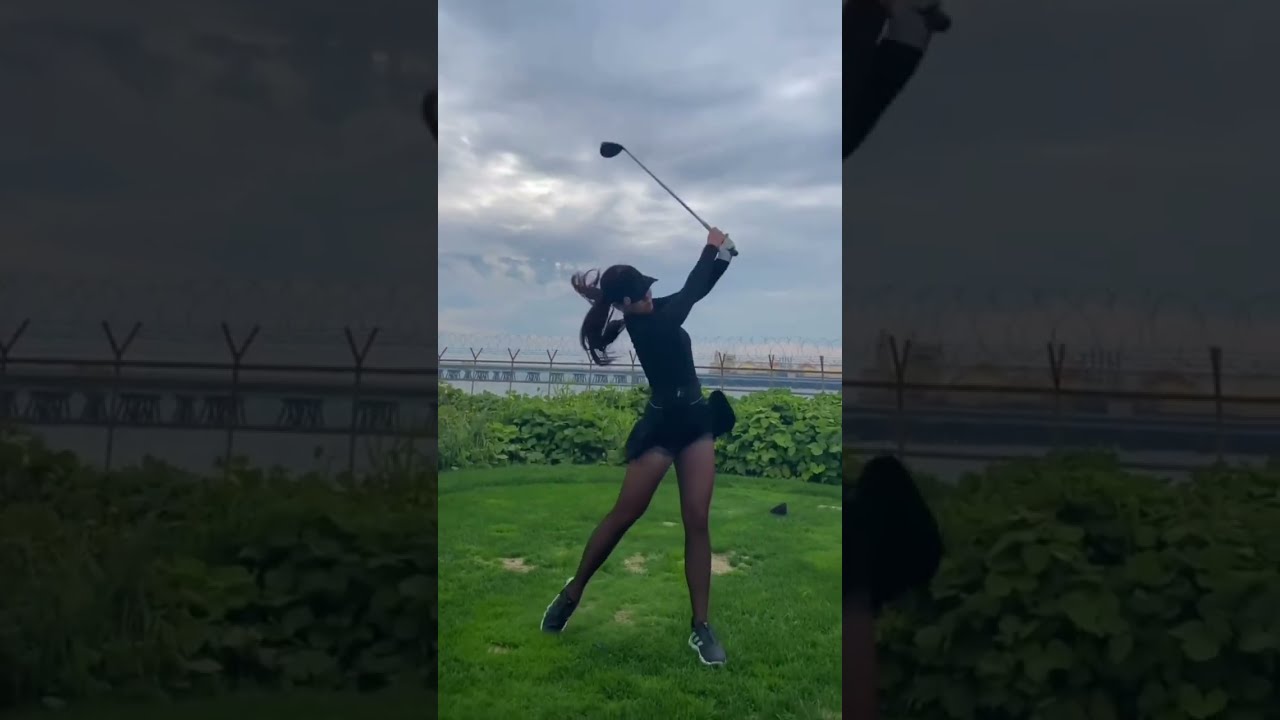 얼굴도 몸매도 예쁘고, 실력도 좋은 김은선프로 스윙 모음 #golf #골프스윙 #golfswing