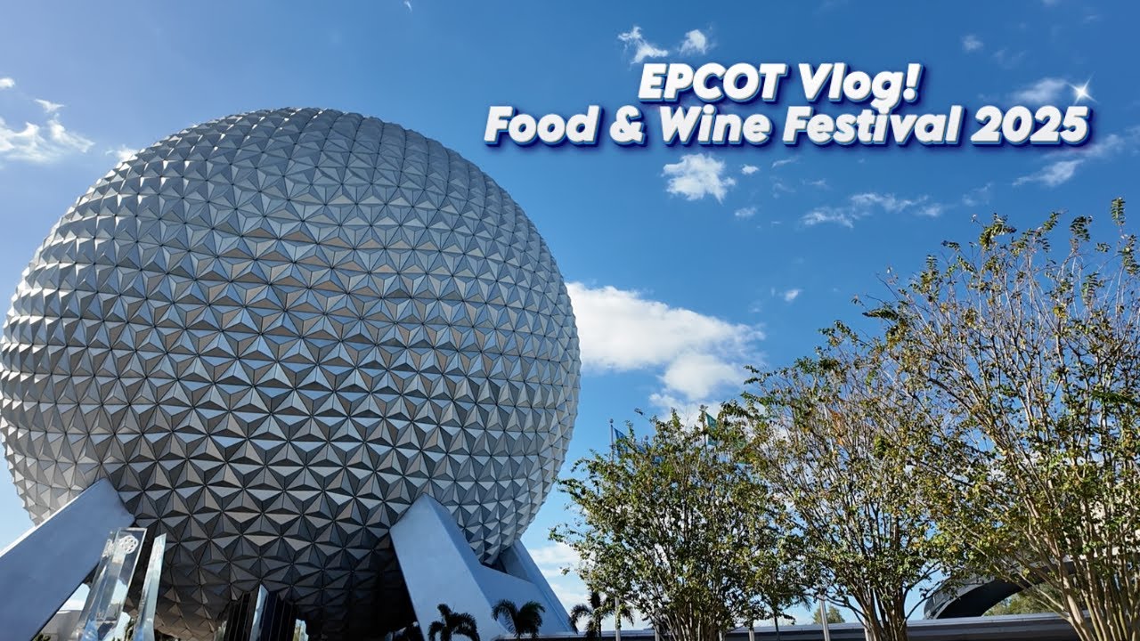 EPCOT Food & Wine Festival Vlog!